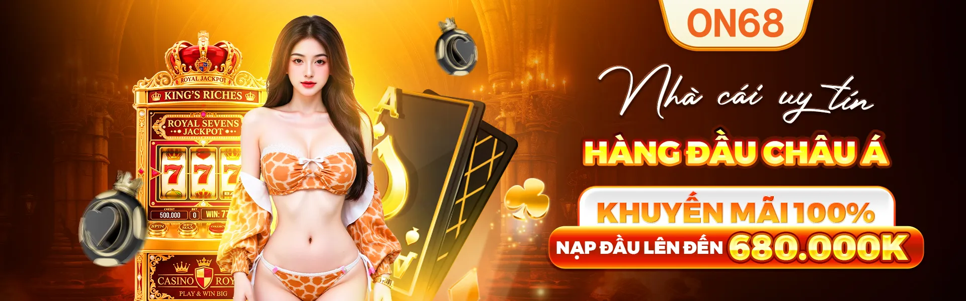 Nhà Cái ON68 Uy Tín Hàng Đầu Châu Á - Khuyến Mãi 100% Nạp Đầu